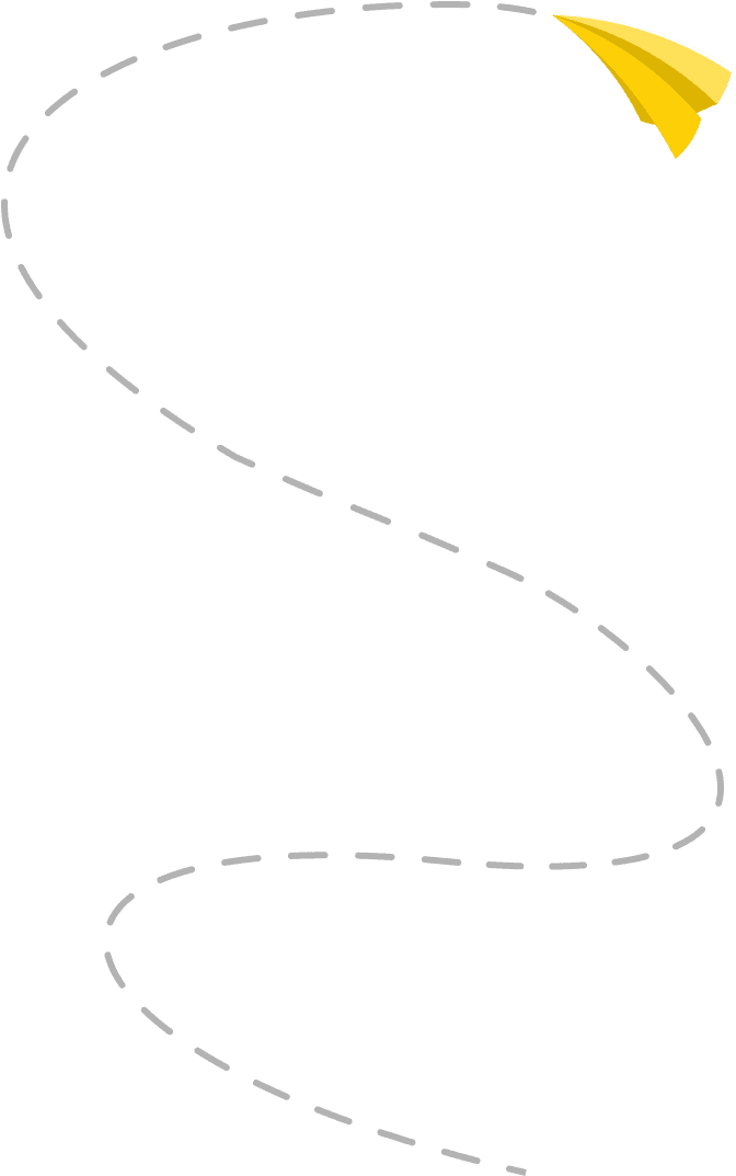 airplane with vector mobile